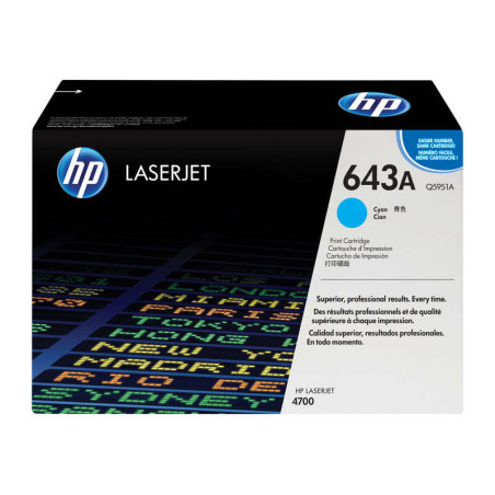 Tóner HP Q5951A Cyan Original - 391,80€ | Envío 24h