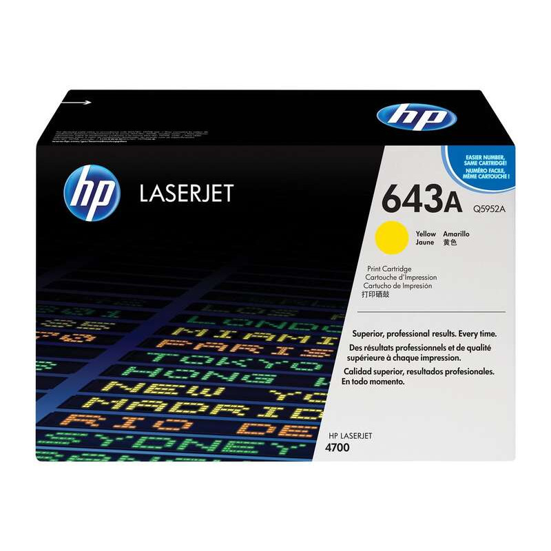 Tóner HP Q5952A Amarillo Original - 391,80€ | Envío 24h