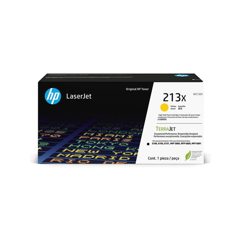 Tóner HP W2132X Amarillo Original - 285,85€ | Envío 24h