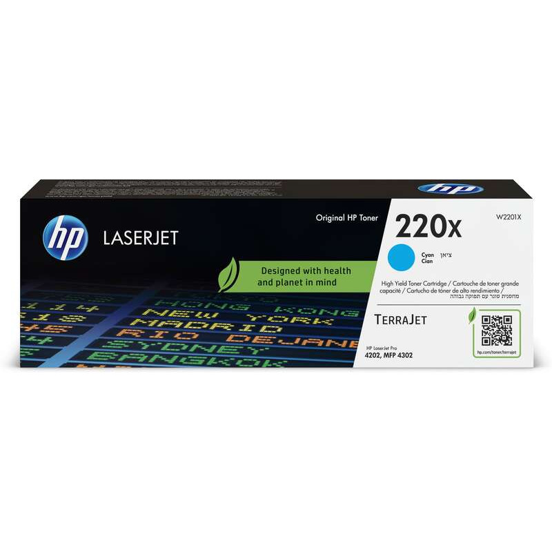 Tóner HP W2201X Cyan Original - 230,75€ | Envío 24h