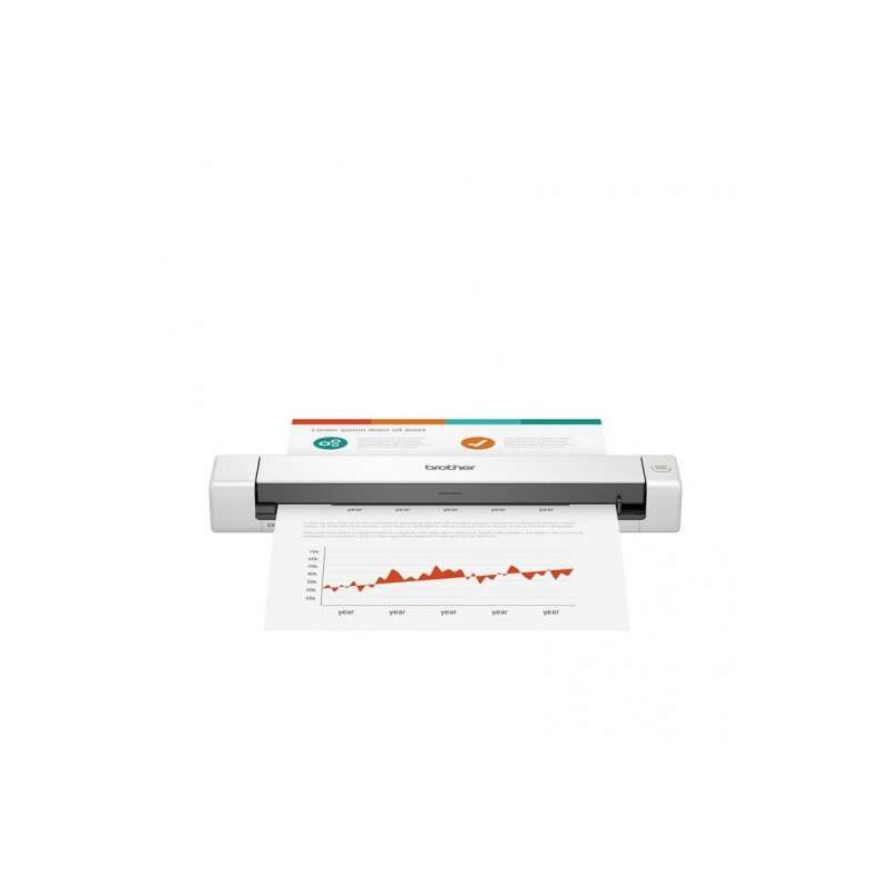 BROTHER DS640 Escaner Portatil Blanco Compatible - 97,66€