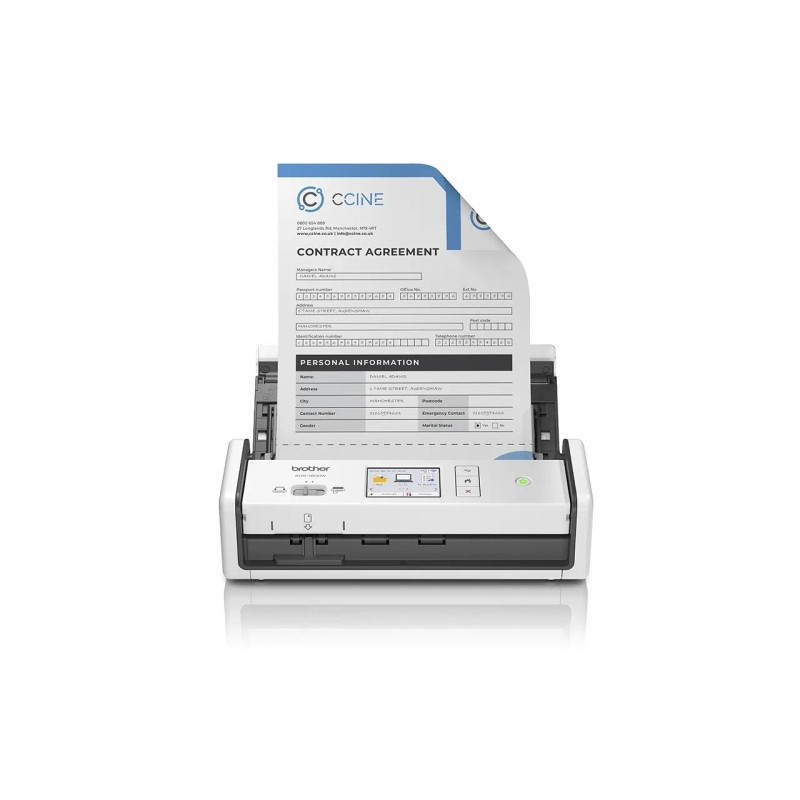 BROTHER ADS1800W Escaner Documental WiFi Duplex - 323,48€