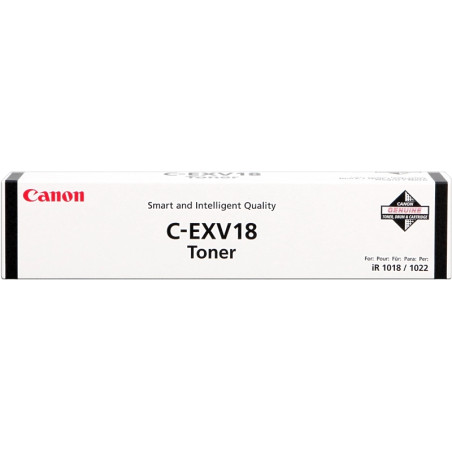 Tóner Canon CEXV18 Negro Original - 30,36€ | Envío 24h
