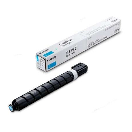 Tóner Canon CEXV51 Cyan Original - 154,65€ | Envío 24h