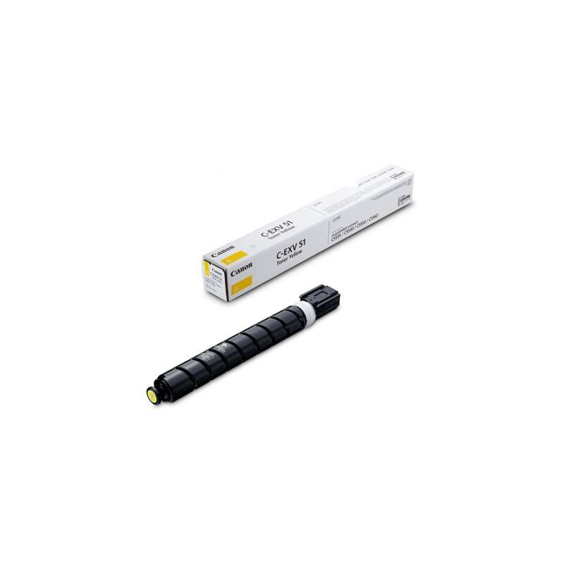 Tóner Canon CEXV51 Amarillo Original - 154,65€ | Envío 24h