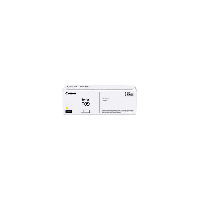 Tóner Canon T09 Amarillo Original - 76,65€ | Envío 24h