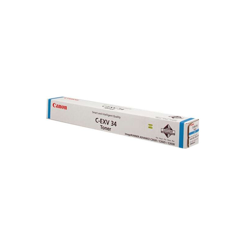 Tóner Canon CEXV34 Cyan Original - 23,52€ | Envío 24h