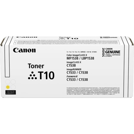 Tóner Canon T10 Amarillo Original - 90,39€ | Envío 24h