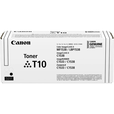 Tóner Canon T10 Negro Original - 60,65€ | Envío 24h