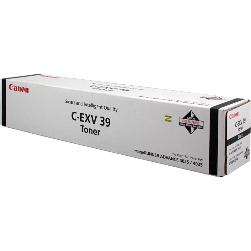 Tóner Canon CEXV39 Negro Original - 68,61€ | Envío 24h