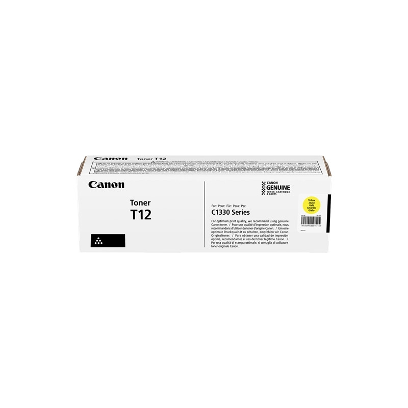 Tóner Canon T12 Amarillo Original - 97,34€ | Envío 24h