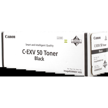 Tóner Canon CEXV50 Negro Original - 67,92€ | Envío 24h