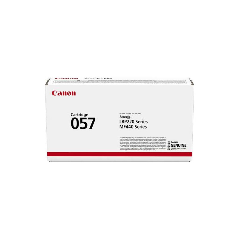 Tóner Canon 057 Negro Original - 100,47€ | Envío 24h