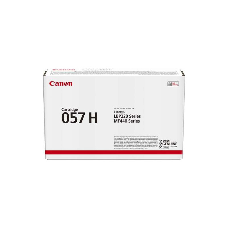 Tóner Canon 057H Negro Original - 144,09€ | Envío 24h