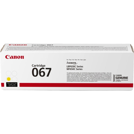 Tóner Canon 067 Amarillo Original - 75,21€ | Envío 24h