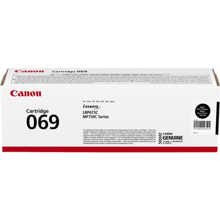 Tóner Canon 069 Negro Original - 84,39€ | Envío 24h