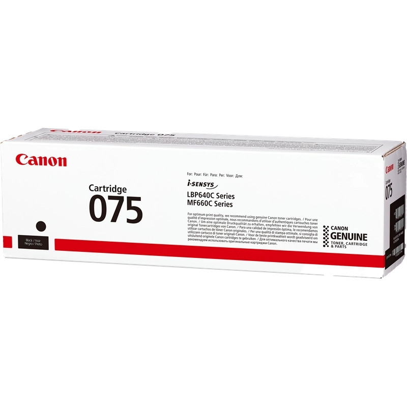 Tóner Canon 075 Negro Original - 71,35€ | Envío 24h