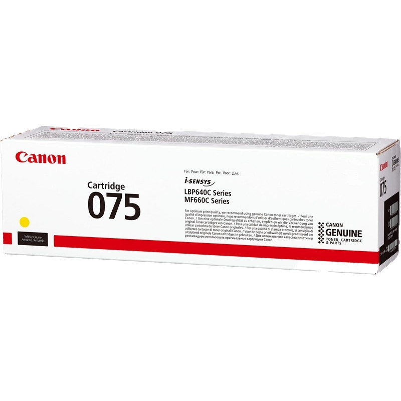 Tóner Canon 075 Amarillo Original - 82,57€ | Envío 24h