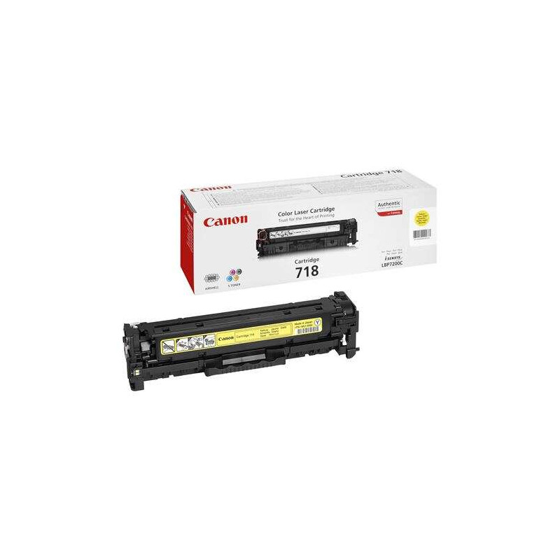 Tóner Canon 718 Amarillo Original - 111,31€ | Envío 24h