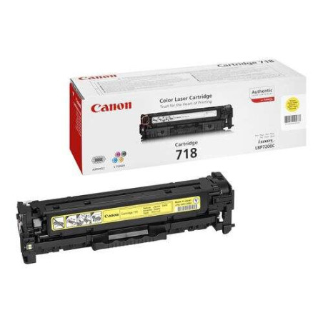 Tóner Canon 718 Amarillo Original - 111,31€ | Envío 24h