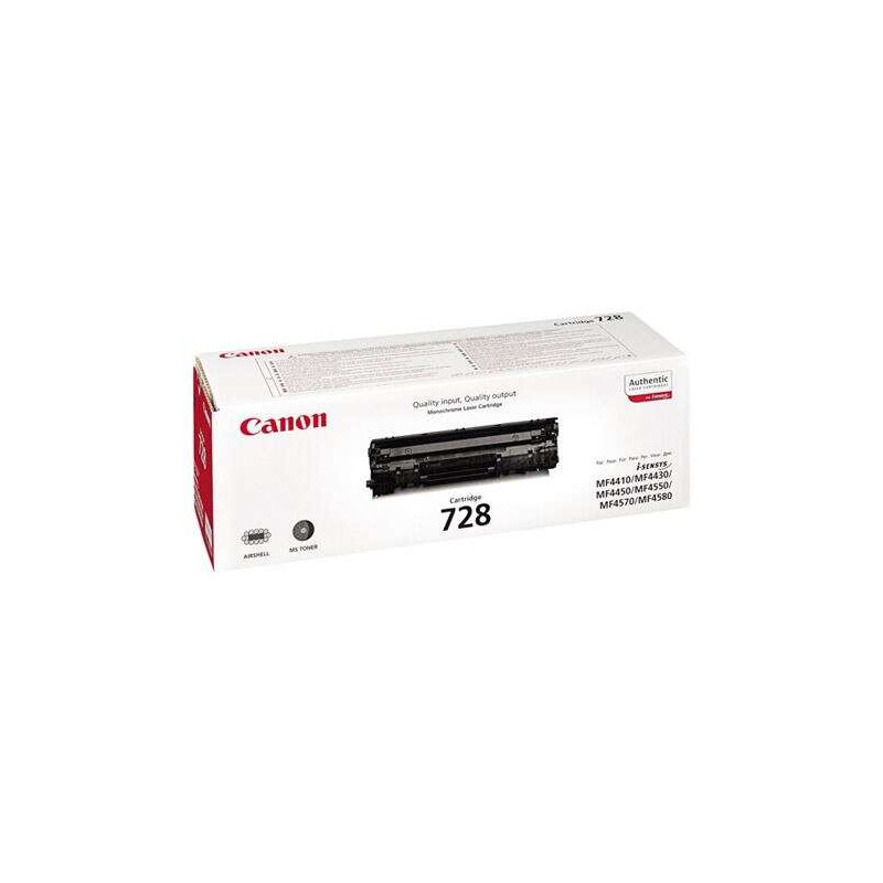 Tóner Canon 728 Negro Original - 53,98€ | Envío 24h