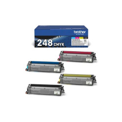 Tóner Brother TN248CMYK Pack de 4 Cartuchos de Toner es 