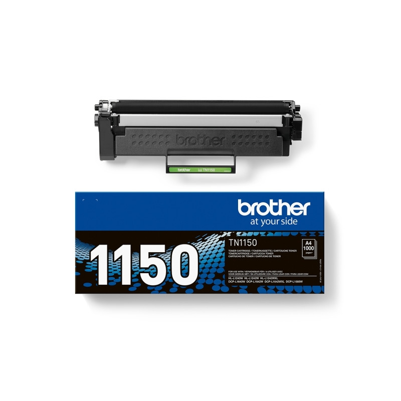 Tóner Brother TN1150 Negro Original - 43,32€ | Envío 24h