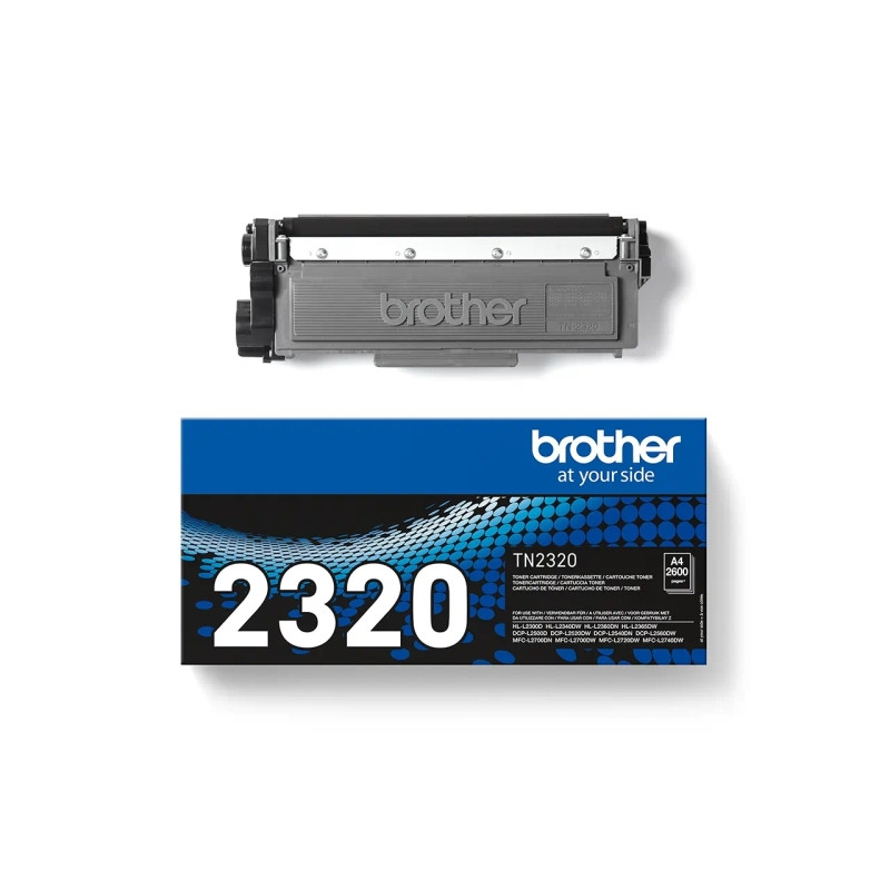 Tóner Brother TN2320 Negro Original - 77,91€ | Envío 24h