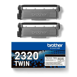 Tóner Brother TN2320 Pack de 2 Cartuchos de Toner es 