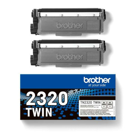 Tóner Brother TN2320 Pack de 2 Cartuchos de Toner es 
