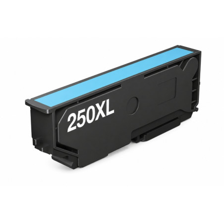 Cartucho de tinta Epson 250XL Cyan Light Compatible - 5,98€