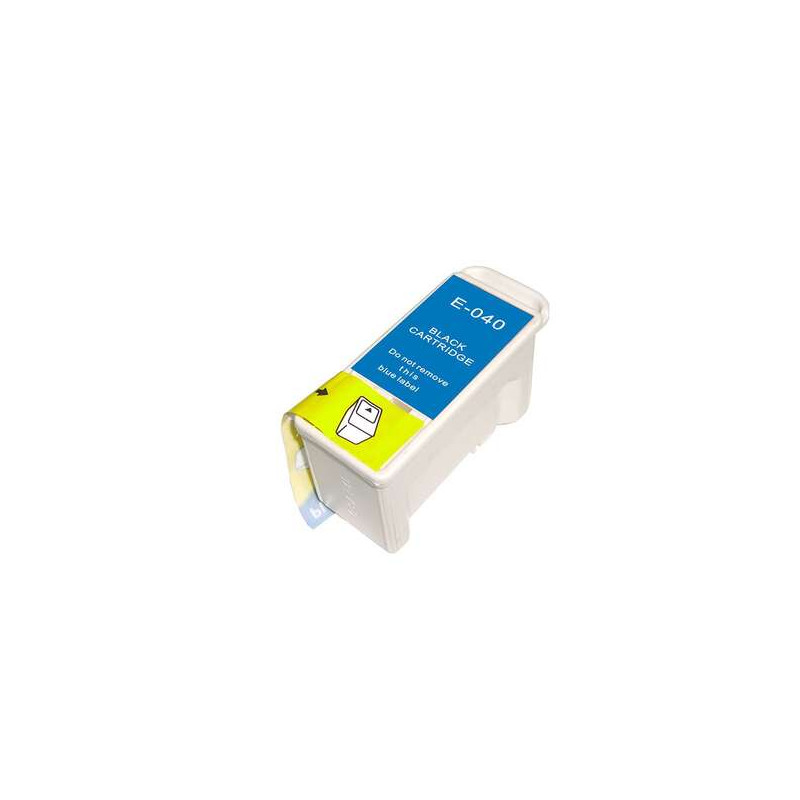 Cartucho de tinta Epson T040 Negro Compatible - 2,60€