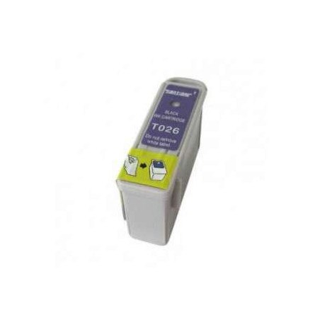 Cartucho de tinta Epson T026 Negro Compatible - 2,60€