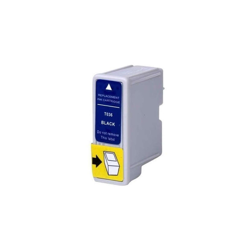 Cartucho de tinta Epson T036 Negro Compatible - 2,60€