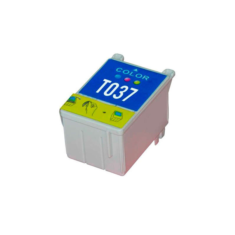 Cartucho de tinta Epson T037 Color Compatible - 2,60€