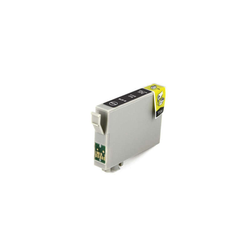 Cartucho de tinta Epson T0878 Negro Mate Compatible - 2,60€