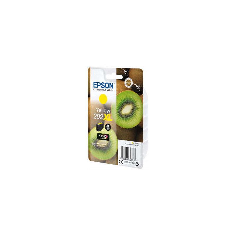 Cartucho de tinta Epson 202XL Amarillo Original - 21,80€