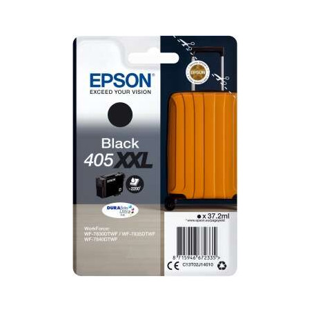 Cartucho de tinta Epson 405XXL Negro Original - 64,52€