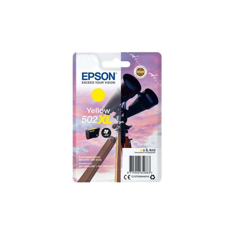 Cartucho de tinta Epson 502XL Amarillo Original - 19,35€