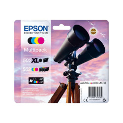 Cartucho de tinta Epson 502XL/502 Pack de 4 Cartuchos de