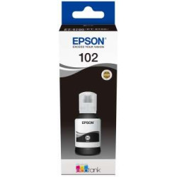 Cartucho de tinta Epson 102 Botella de Tinta Pigmentada 