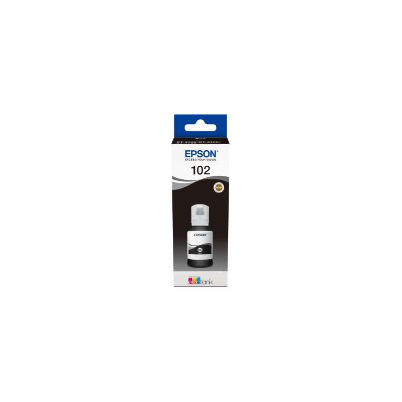 Cartucho de tinta Epson 102 Botella de Tinta Pigmentada 