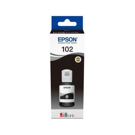 Cartucho de tinta Epson 102 Botella de Tinta Pigmentada 