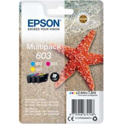 Cartucho de tinta Epson 603 Pack de 3 Cartuchos de Tinta es