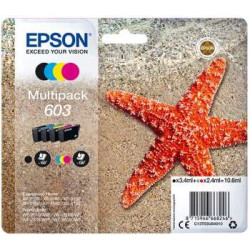 Cartucho de tinta Epson 603 Pack de 4 Cartuchos de Tinta es