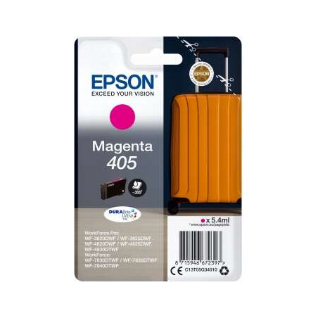 Cartucho de tinta Epson 405 Magenta Original - 13,07€