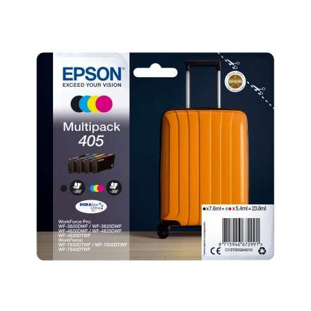 Cartucho de tinta Epson 405 Pack de 4 Cartuchos de Tinta es