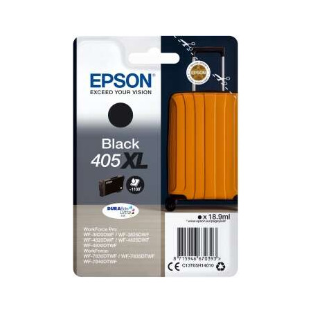 Cartucho de tinta Epson 405XL Negro Original - 54,50€