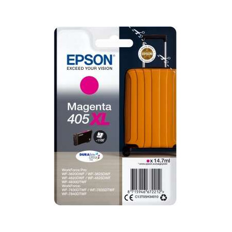 Cartucho de tinta Epson 405XL Magenta Original - 33,31€