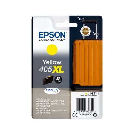 Cartucho de tinta Epson 405XL Amarillo Original - 33,31€
